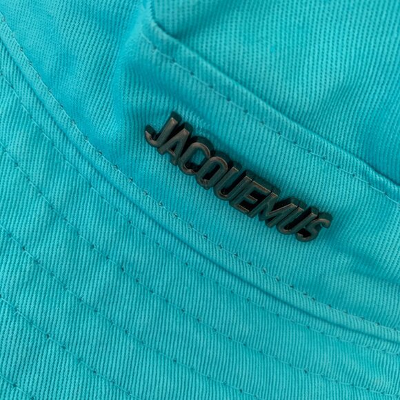 Jacquemus fashion sky blue sun hat58 - Picture 3 of 8